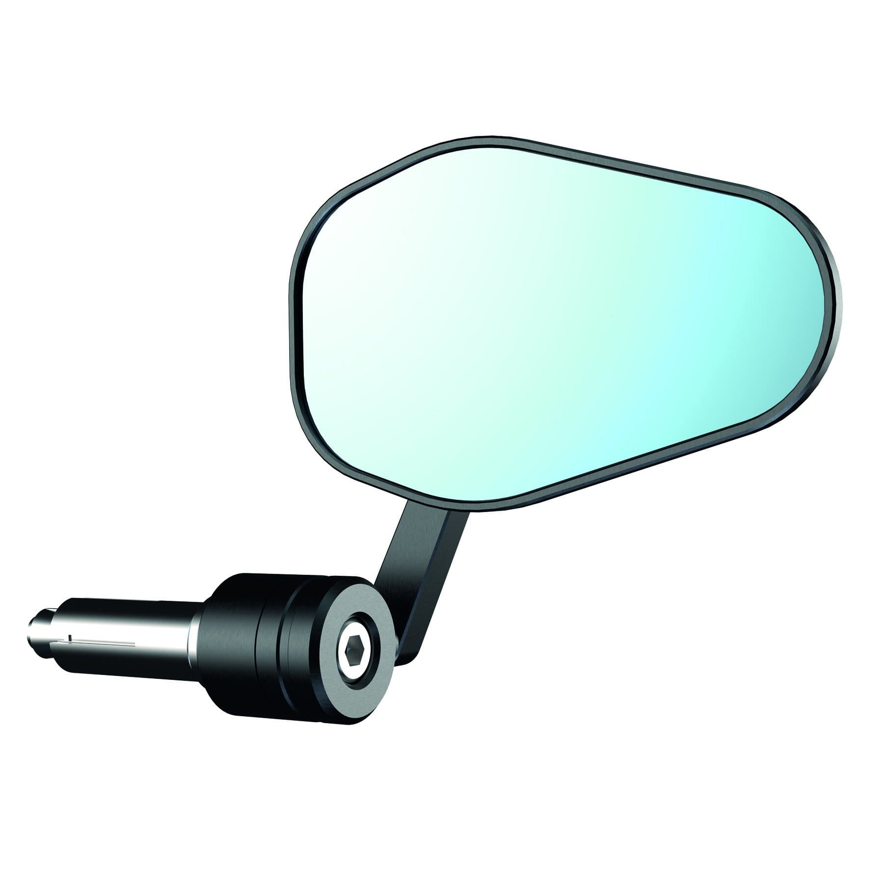 SHIELD BAR END MIRROR